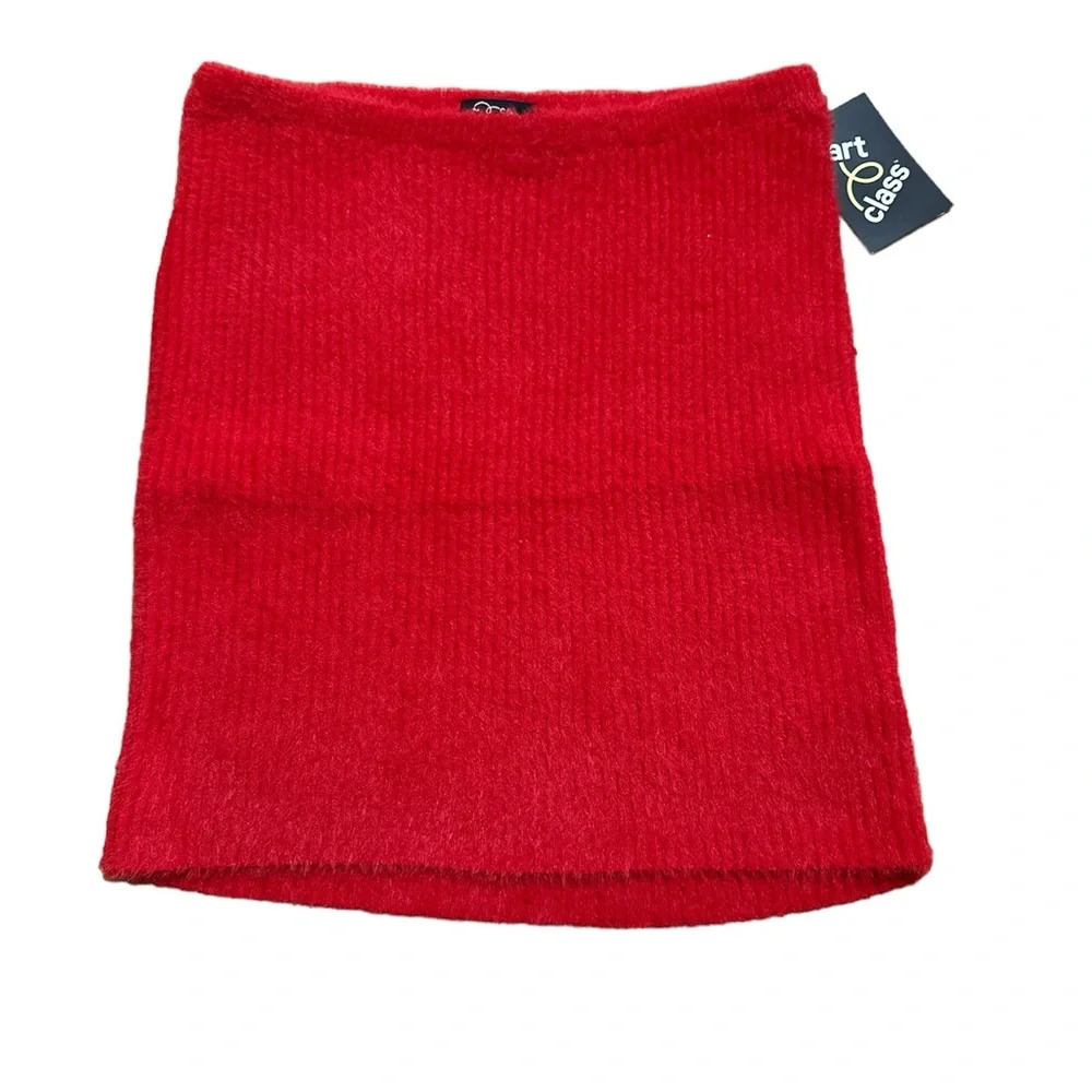 Red Fussy MEDIUM Tube Top BNWT